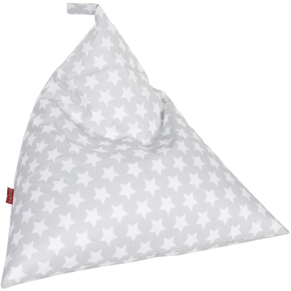 Kaikoo Silver Star Triangle Bean Bag Image 2