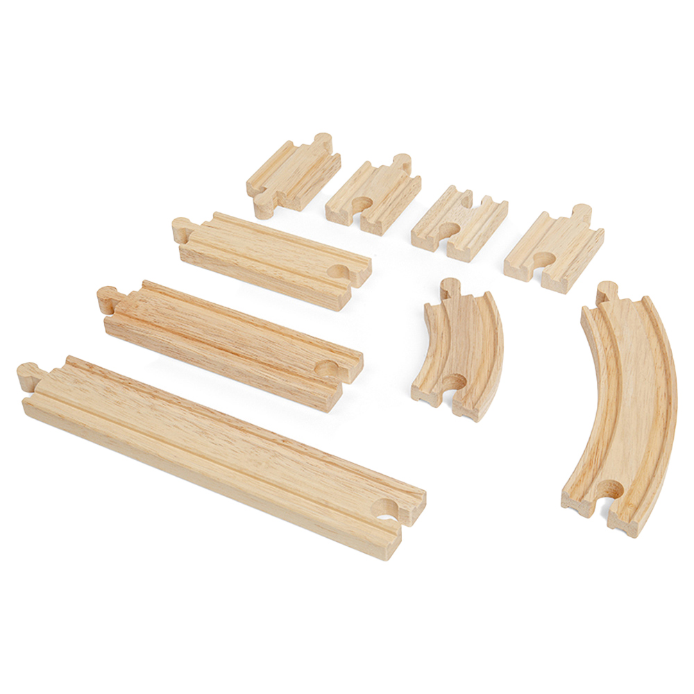 Bigjigs Rail Straights and Curves Expansion Pack Image 4