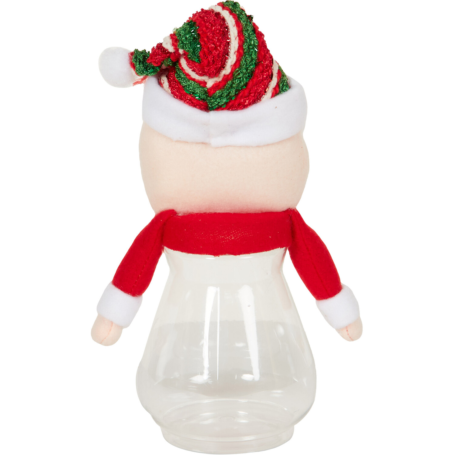 Santa or Snowman Storage Jar Image 3