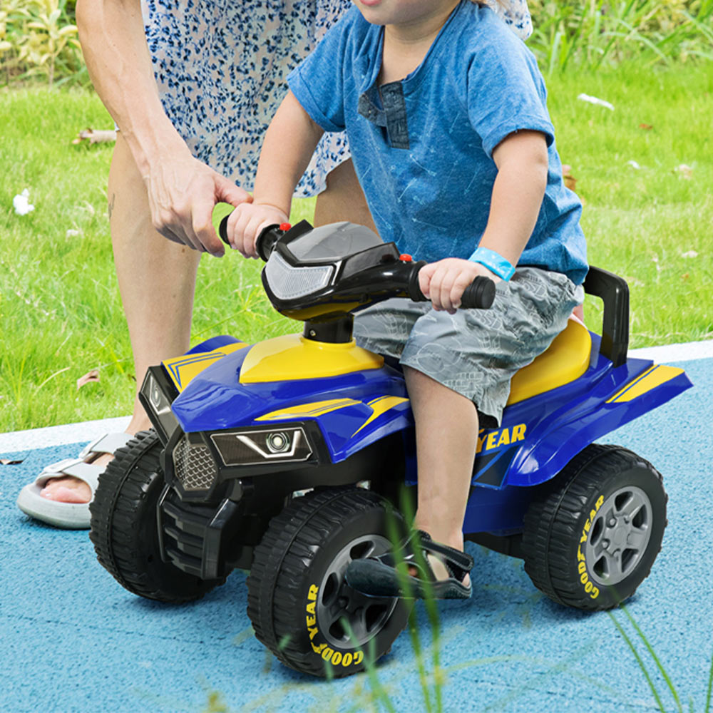 HOMCOM Kids Foot-To-Floor Ride On Quad Bike Image 2