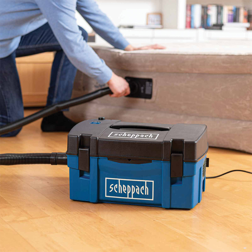 Scheppach HD2P 3-in-1 5L Extraction and Inflation Portable Vacuum Cleaner 1250W Image 2