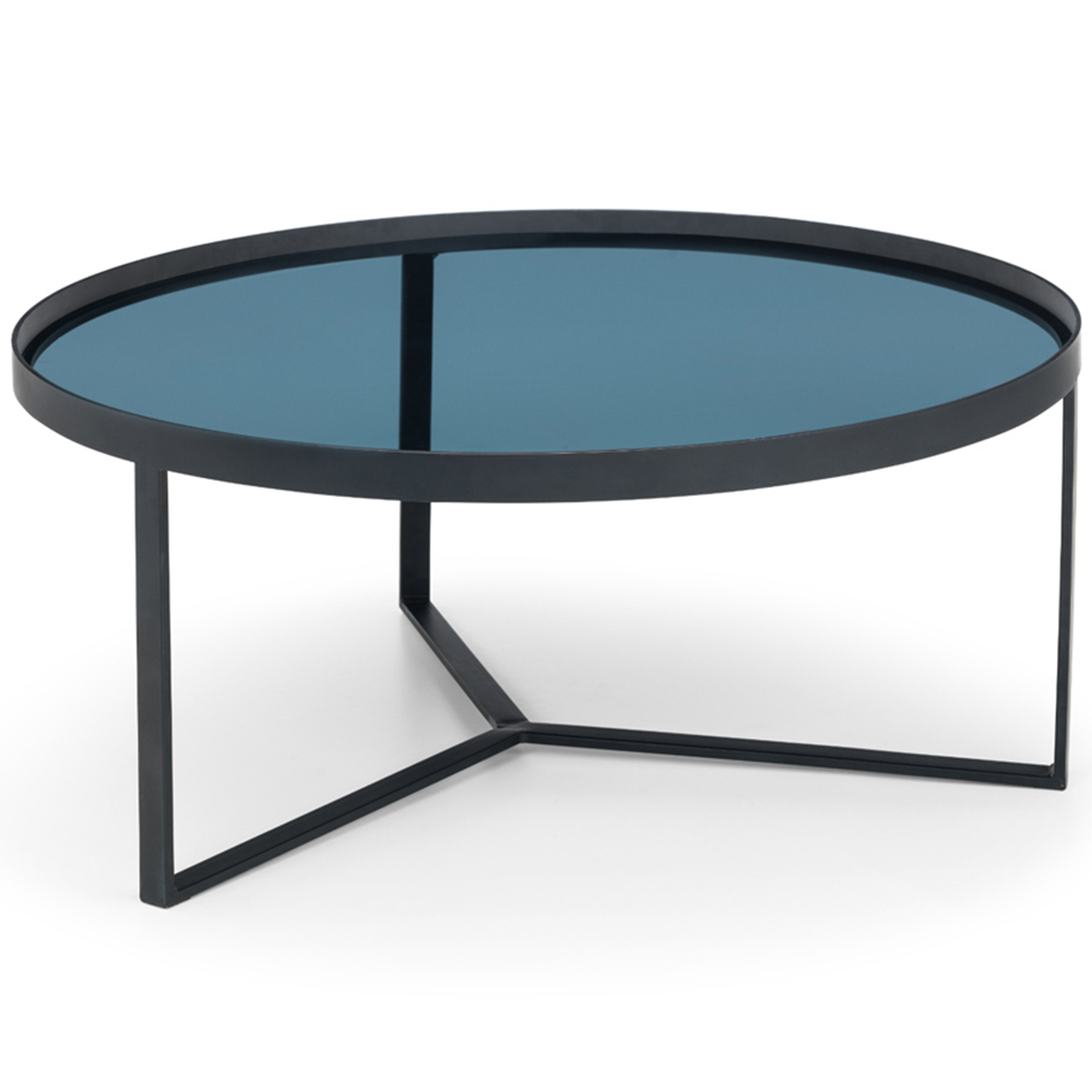 Julian Bowen Smoked Glass Loft Coffee Table Image 2