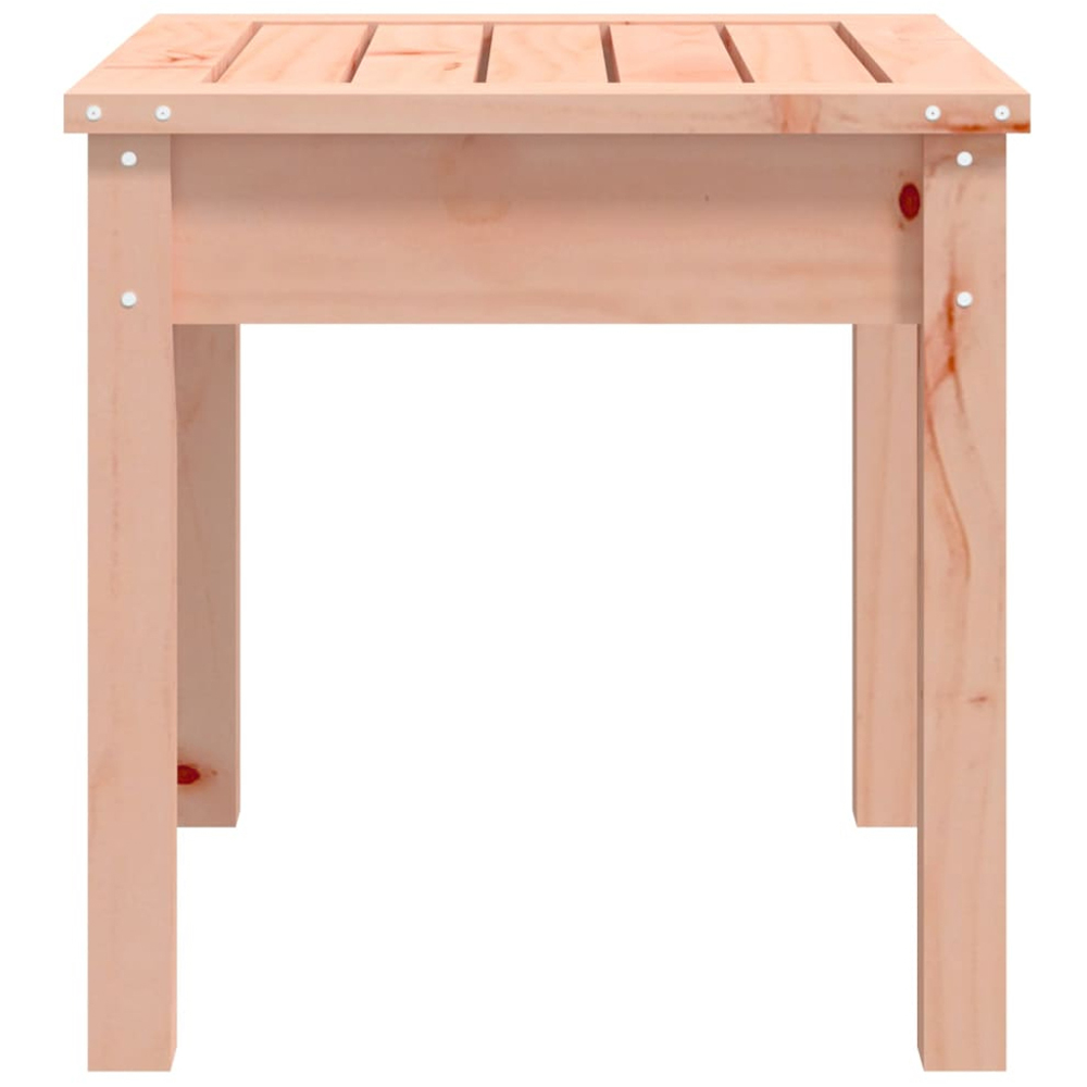 vidaXL Natural Solid Douglas Wood Slatted Garden Bench 50 x 44 x 45cm Image 4