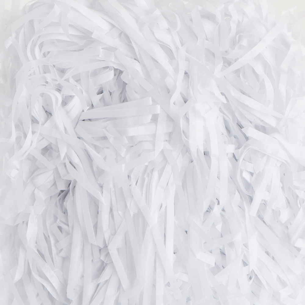 Wilko Shredded Paper White Image 1
