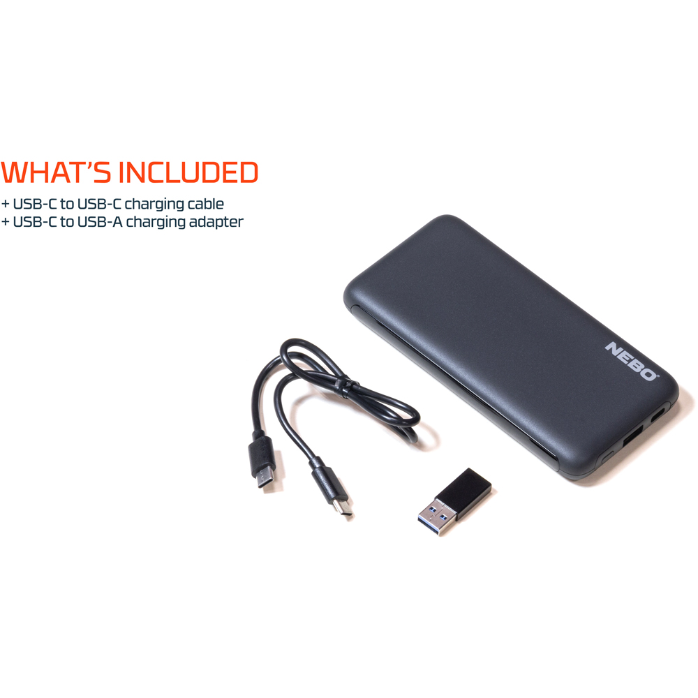 Nebo 10K Portable Power Bank with Digital Display 10000mAh Image 8