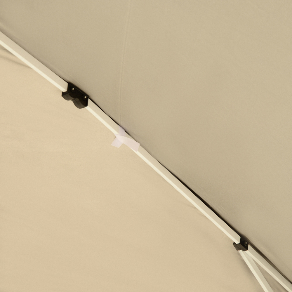 Outsunny 3 x 3m Black Marquee Pop-Up Gazebo Image 3