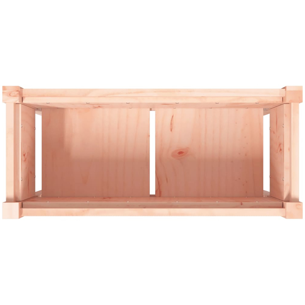 vidaXL Natural Douglas Wood Garden Planter 70 x 31 x 70cm Image 7