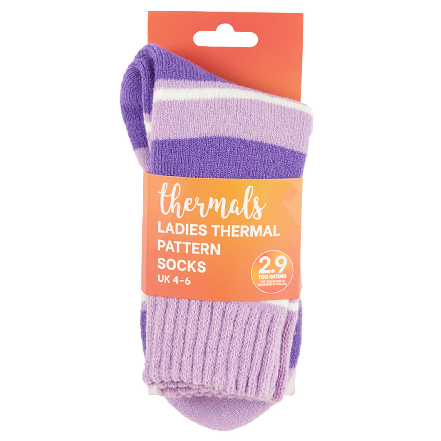Ladies Thermal Pattern Socks - Multicolour Image 5