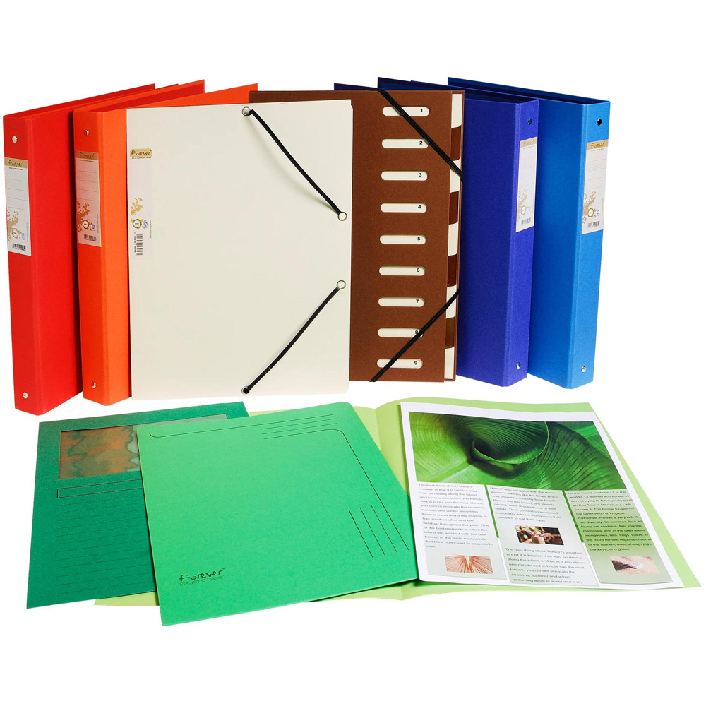 Exacompta Forever Multicolour Slip Files 8 Pack Image 8