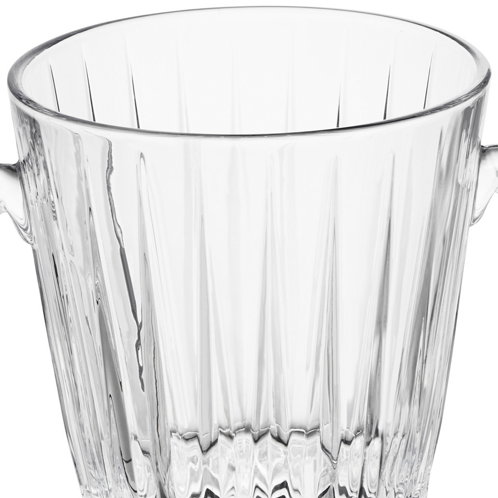 Premier Housewares Beaufort Crystal Ice Bucket Image 3