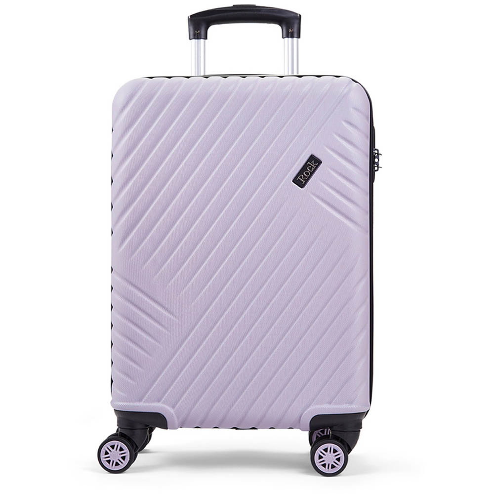 Rock Santiago Small Purple Hardshell Suitcase Image 2