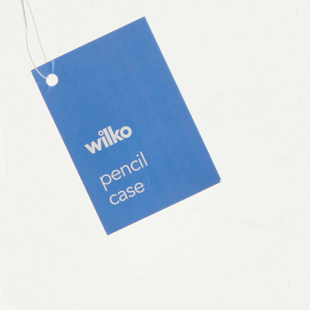 Wilko Happy Daze Clear Pencil Case Image 5