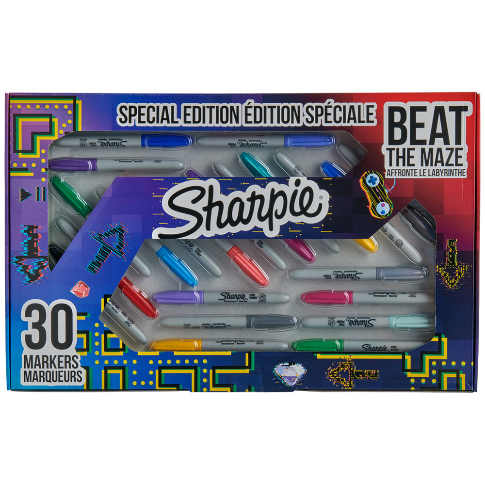 Sharpie Maze Permanent Markers 30 Pack Image 1