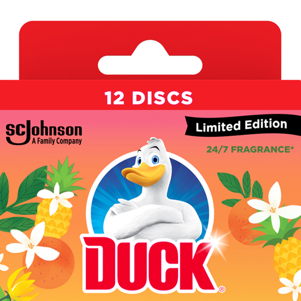 Duck First Kiss Flowers Fresh Disc Refill Image 2