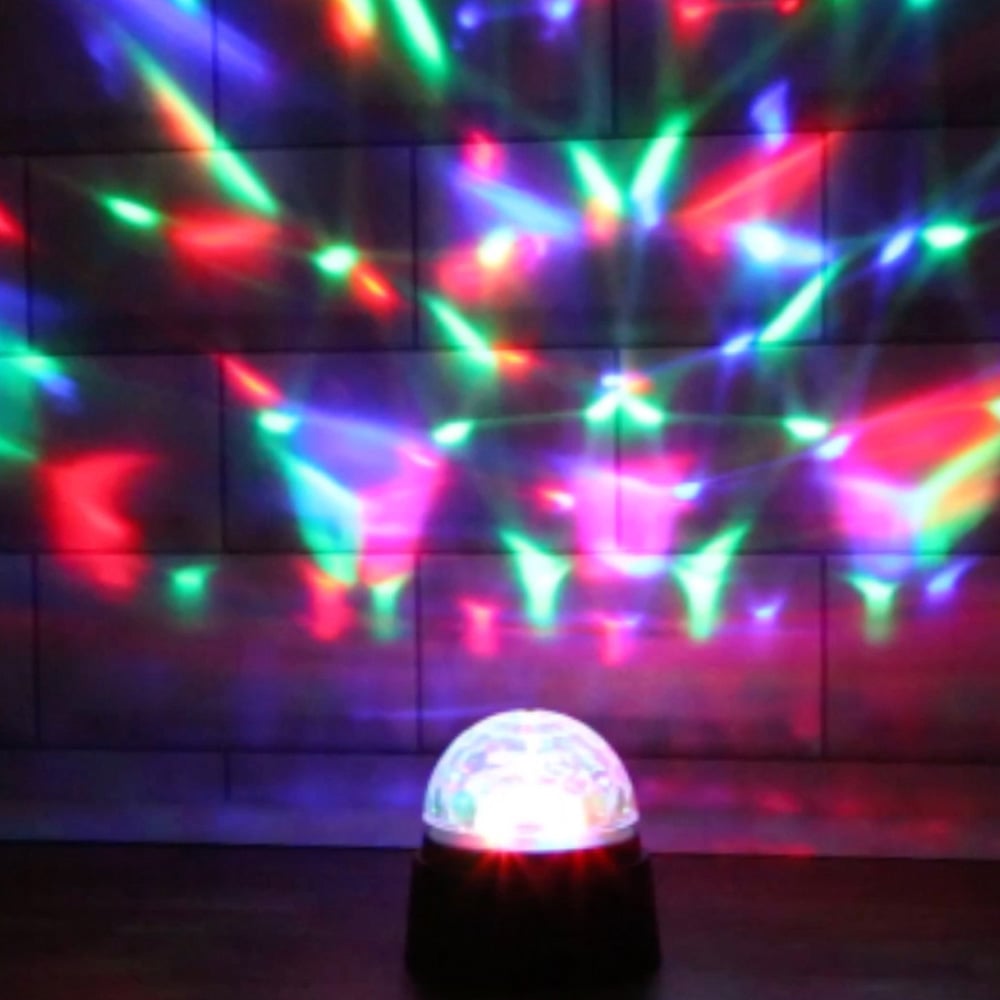 Global Gizmos Crystal Starball Disco Light 3.54 inch Image 5