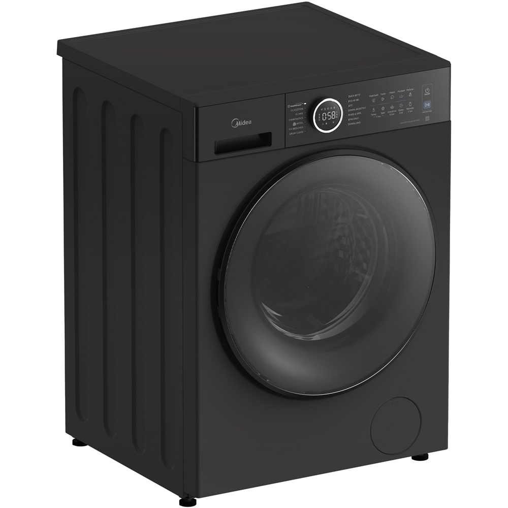 Midea MF205W100WBA30/T 10kg Graphite Freestanding Washing Machine Image 5