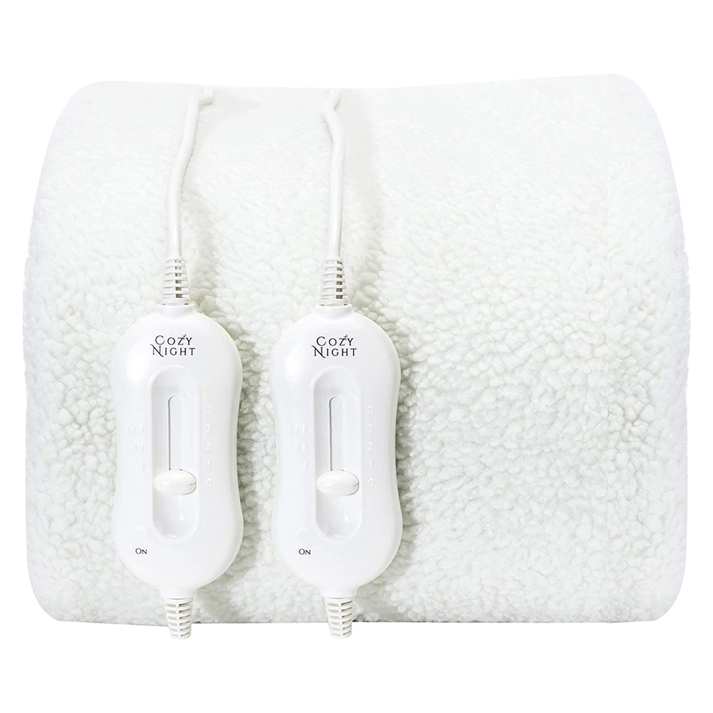 Cozy Night Super King Fleece Electric Blanket Image 1