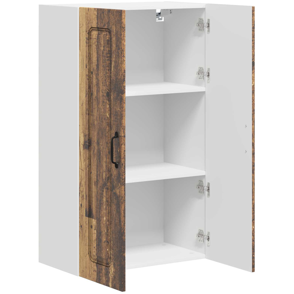 vidaXL 2 Door Old Wood Kitchen Wall Cabinet Image 5