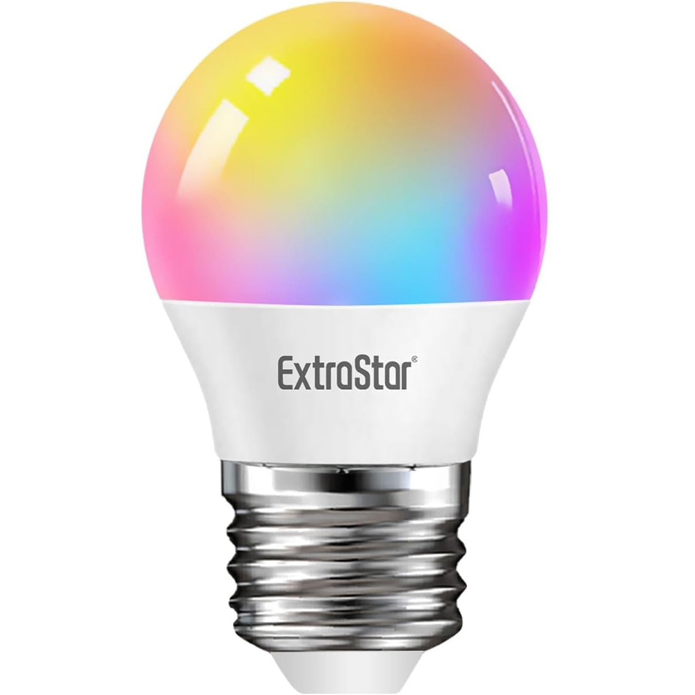 ExtraStar E27 LED 4.9W Smart Wi-Fi RGB Light bulb Image 1