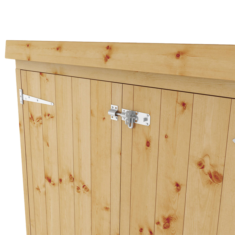 Mercia 4.5 x 3ft Double Door Tongue and Groove Pent Shed Image 5