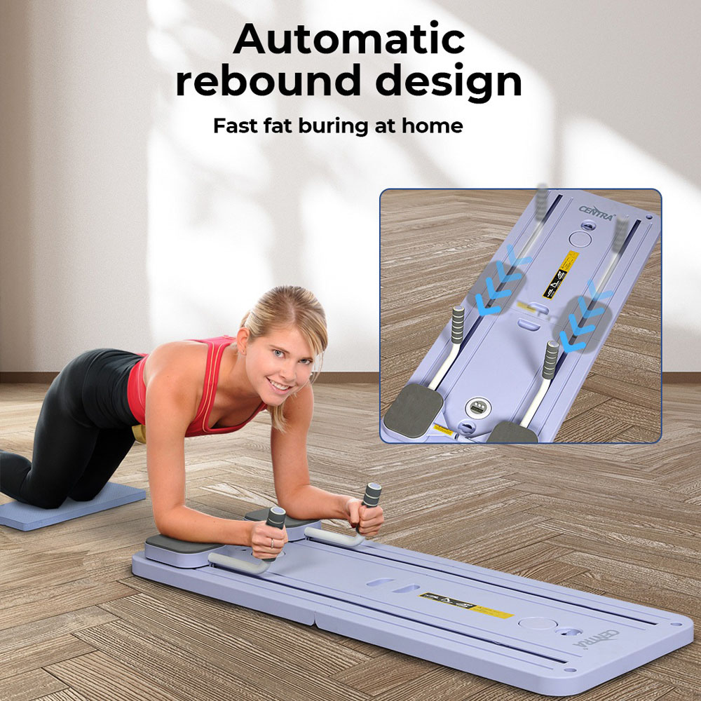 Spector Centra Purple Foldable Pilates Reformer Board Set Image 4