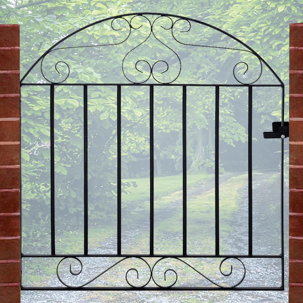 Living And Home Cigna Garden Outdoor Iron Gate Image 7