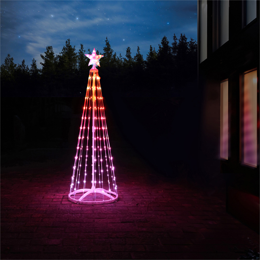 Xmas Haus 202 LED RBG Tree 1.5m Image 4