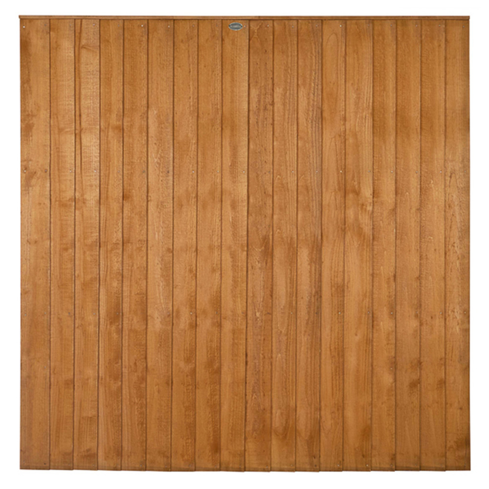 Forest Garden 6 x 6ft Closeboard Fence Panel Image 3