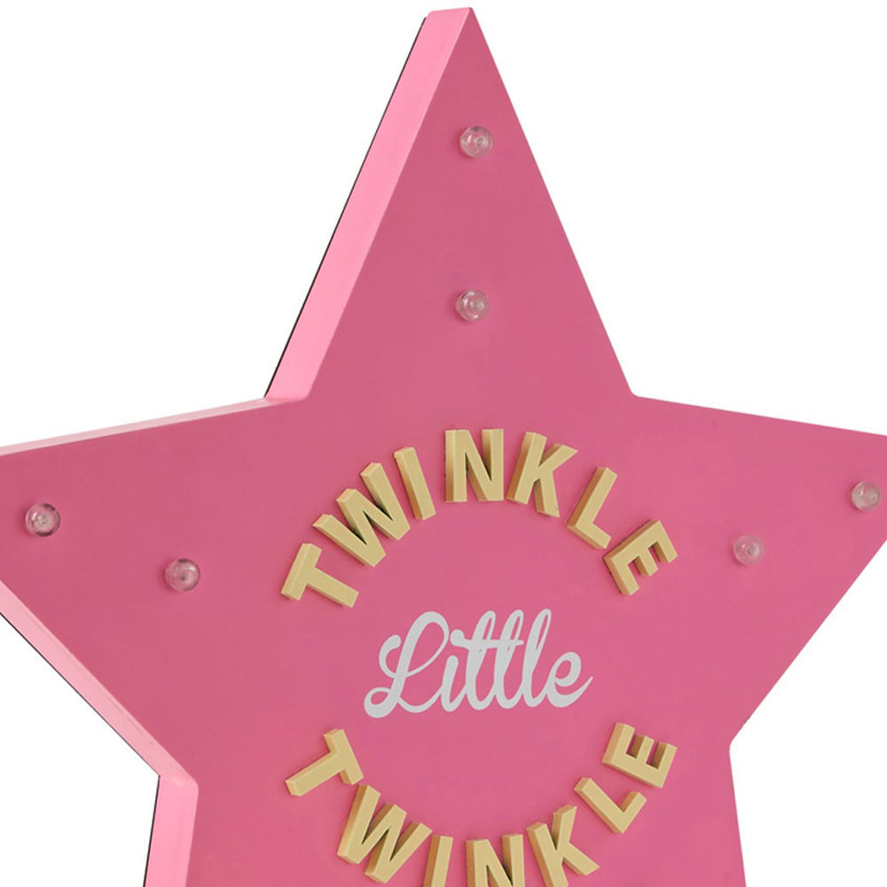 Premier Housewares Twinkle Twinkle LED Light Star Image 5
