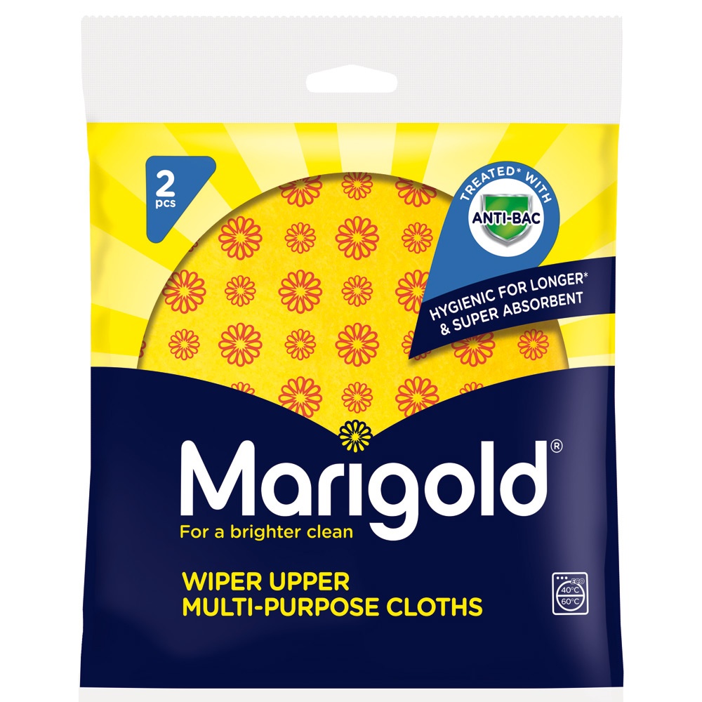 Marigold Wiper Upper All Purpose Cloth 2 pack Image 1