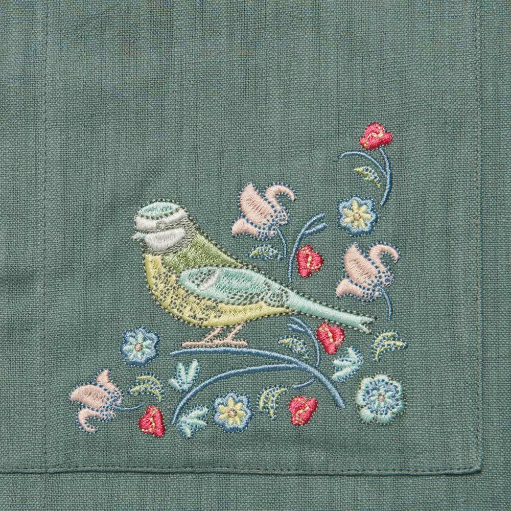 Wilko Fond Memories embroided Floral Apron Image 3