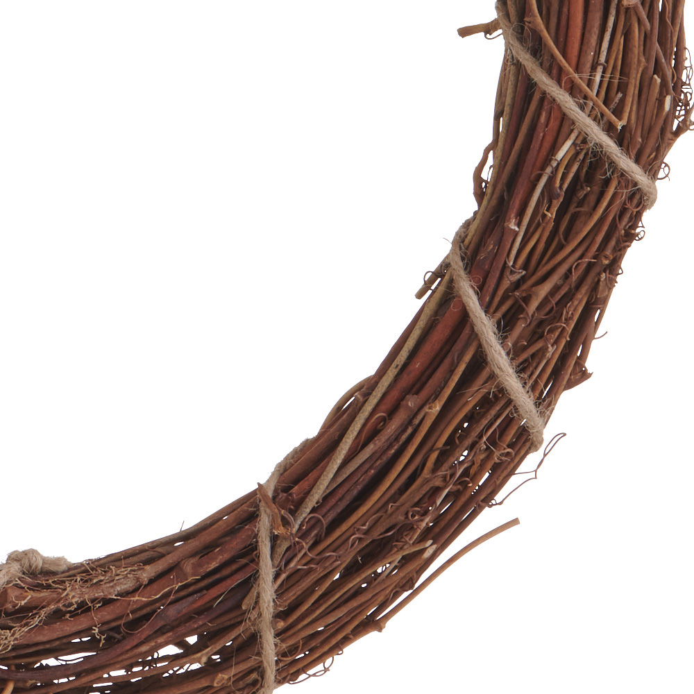 Wilko Basic Wicker Wreath Image 2