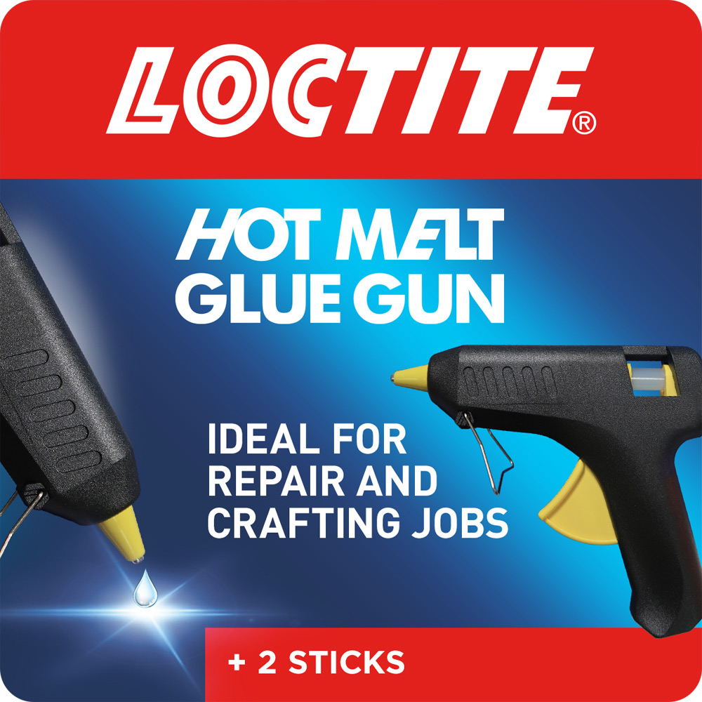 Loctite High Performance Glue Gun and 2 Refill Sticks Image 1