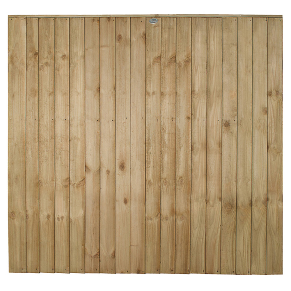 Forest Garden 6 x 5'6ft Closeboard Fence Panel Image 3