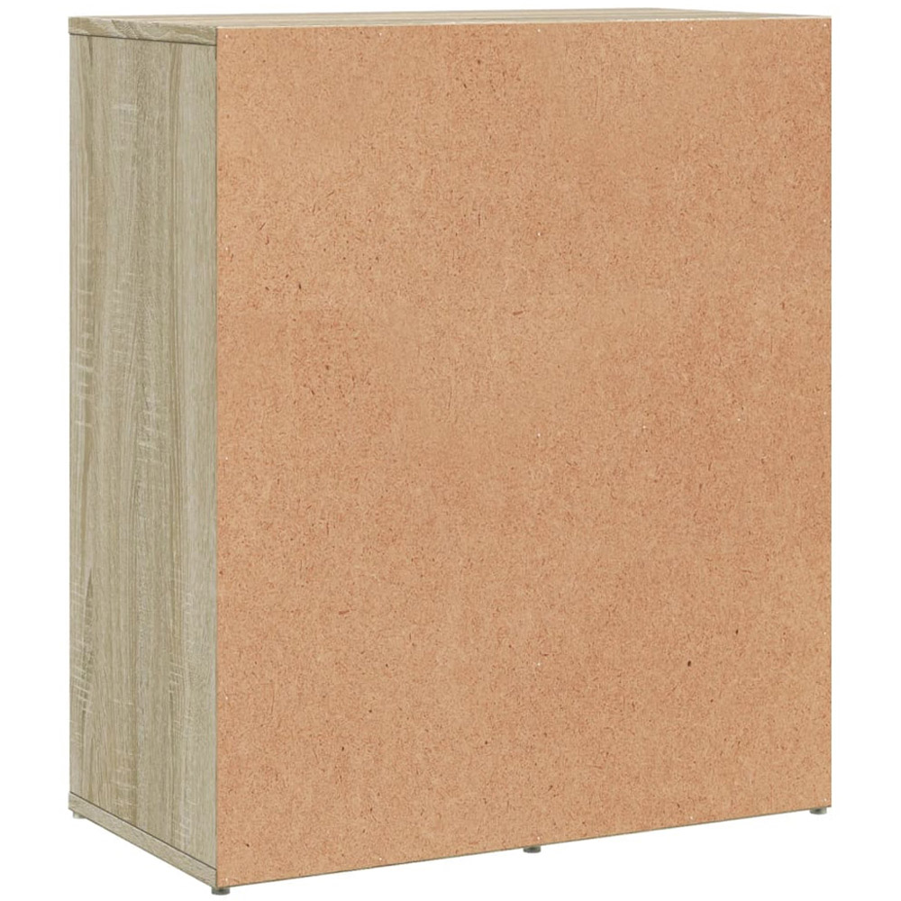 vidaXL 2 Door 2 Drawer Sonoma Oak Sideboard Image 7