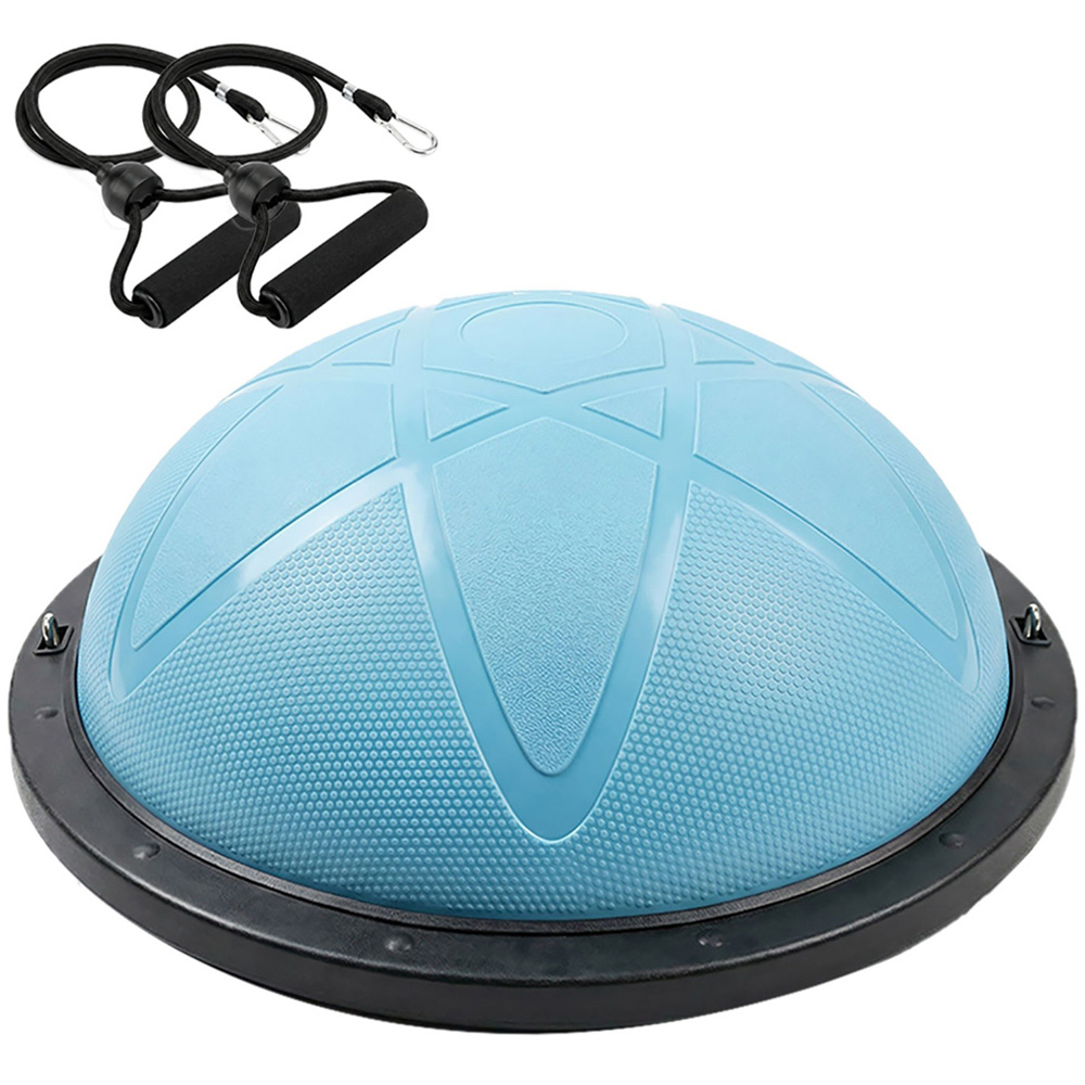 Traderight Centra Anti-Burst Balance Trainer Ball with Resistance Bands Image 1
