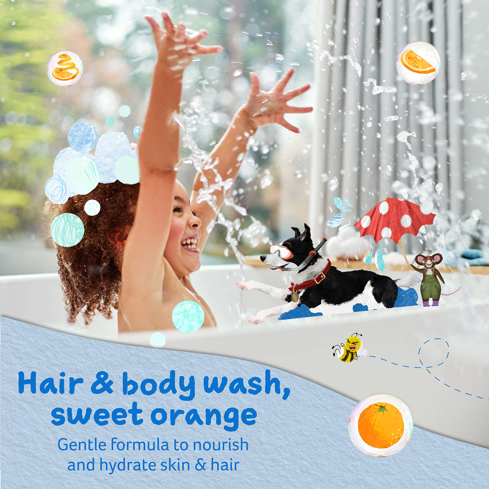 Childs Farm Hair and Body Wash Sweet Orange 250ml Image 2