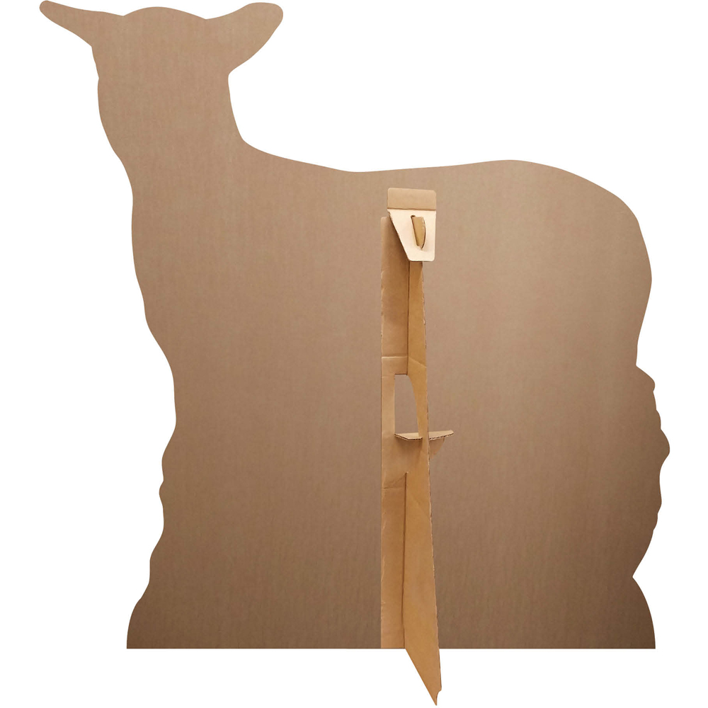 Star Cutouts Farm Animal Lamb Cardboard Cutout 2.5ft Image 2