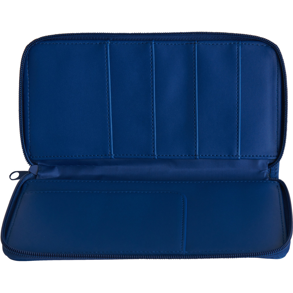 Travels Blue Document Wallet Wilko