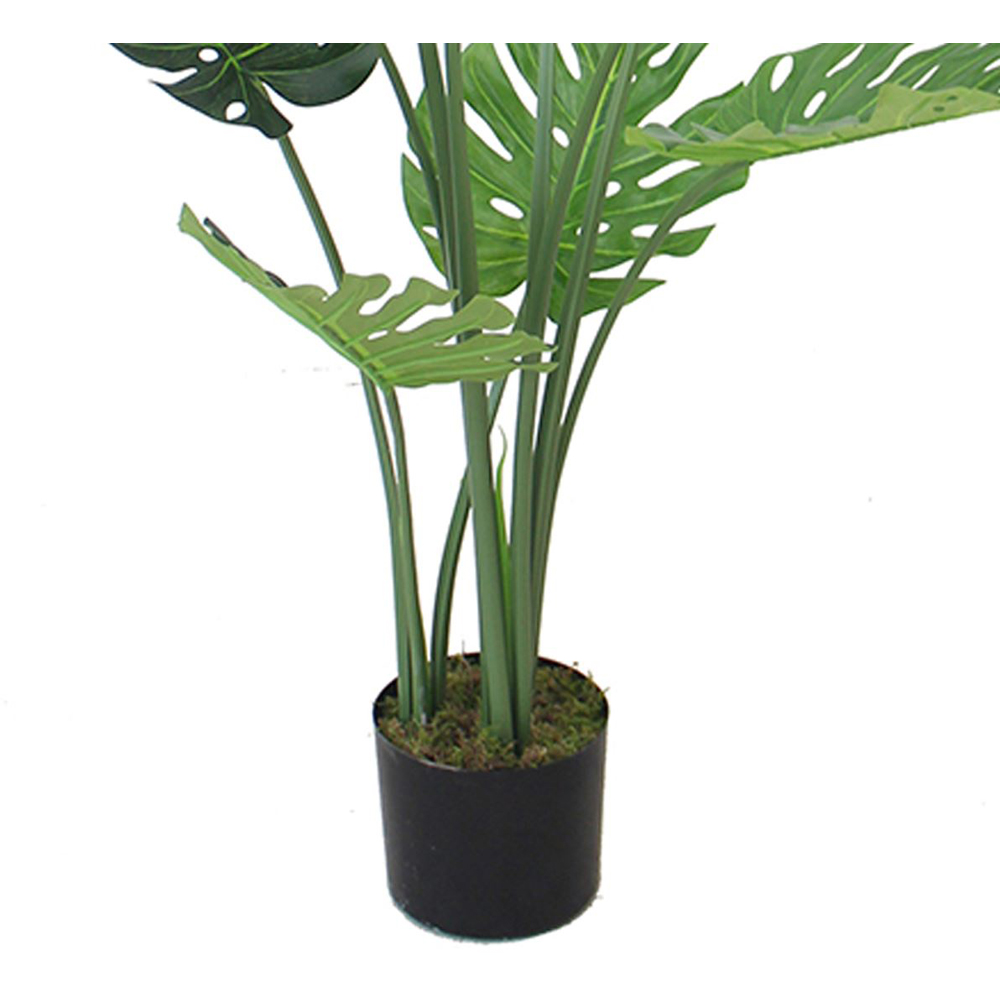 Botanik Monstera Cheese Artificial Plant in Pot 4ft Image 3
