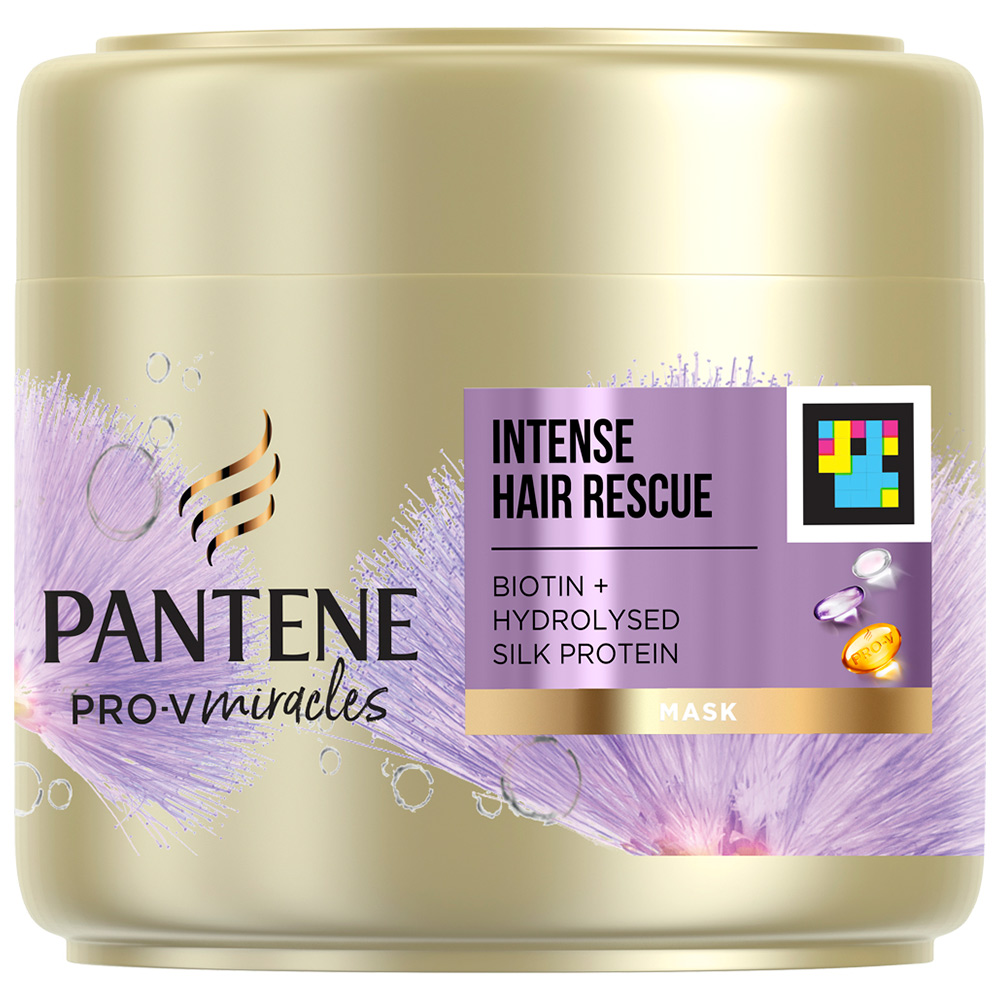 Pantene Miracles Biotin Silky Touch Hair Mask 300ml Image 1
