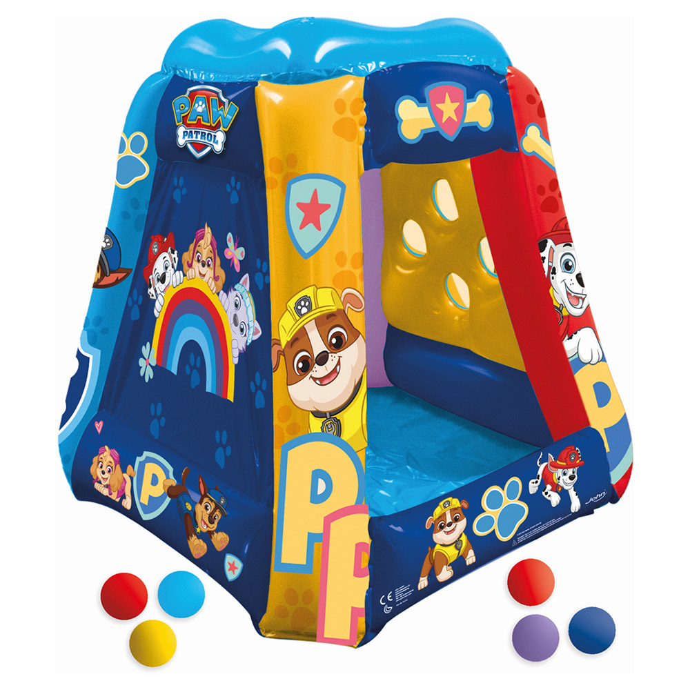 Paw Patrol Inflatable Play Tent Ball Pit With 20 B Image 1