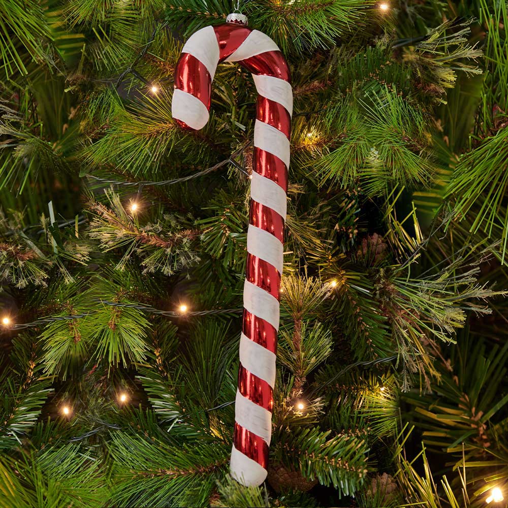 Wilko Joy Large Candy Cane Decoration Wilko