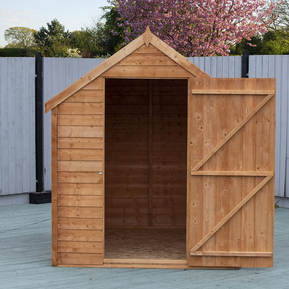 Shire 7 x 5ft Dip Treated Overlap Shed with Window Image 4