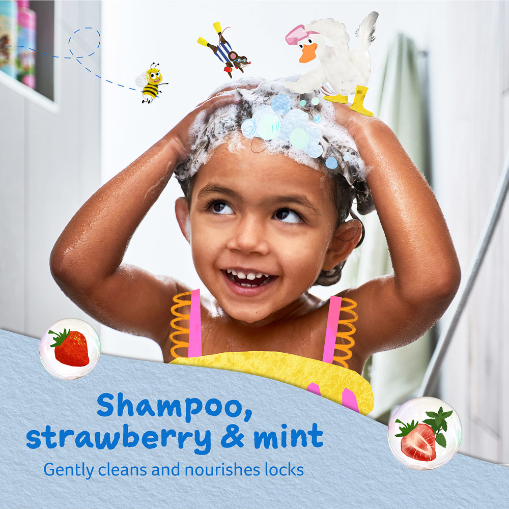 Childs Farm Shampoo Strawberry and Mint 250ml Image 2
