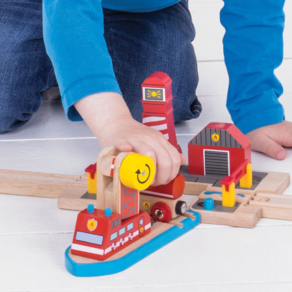 Bigjigs Rail Fire Sea Rescue Image 2