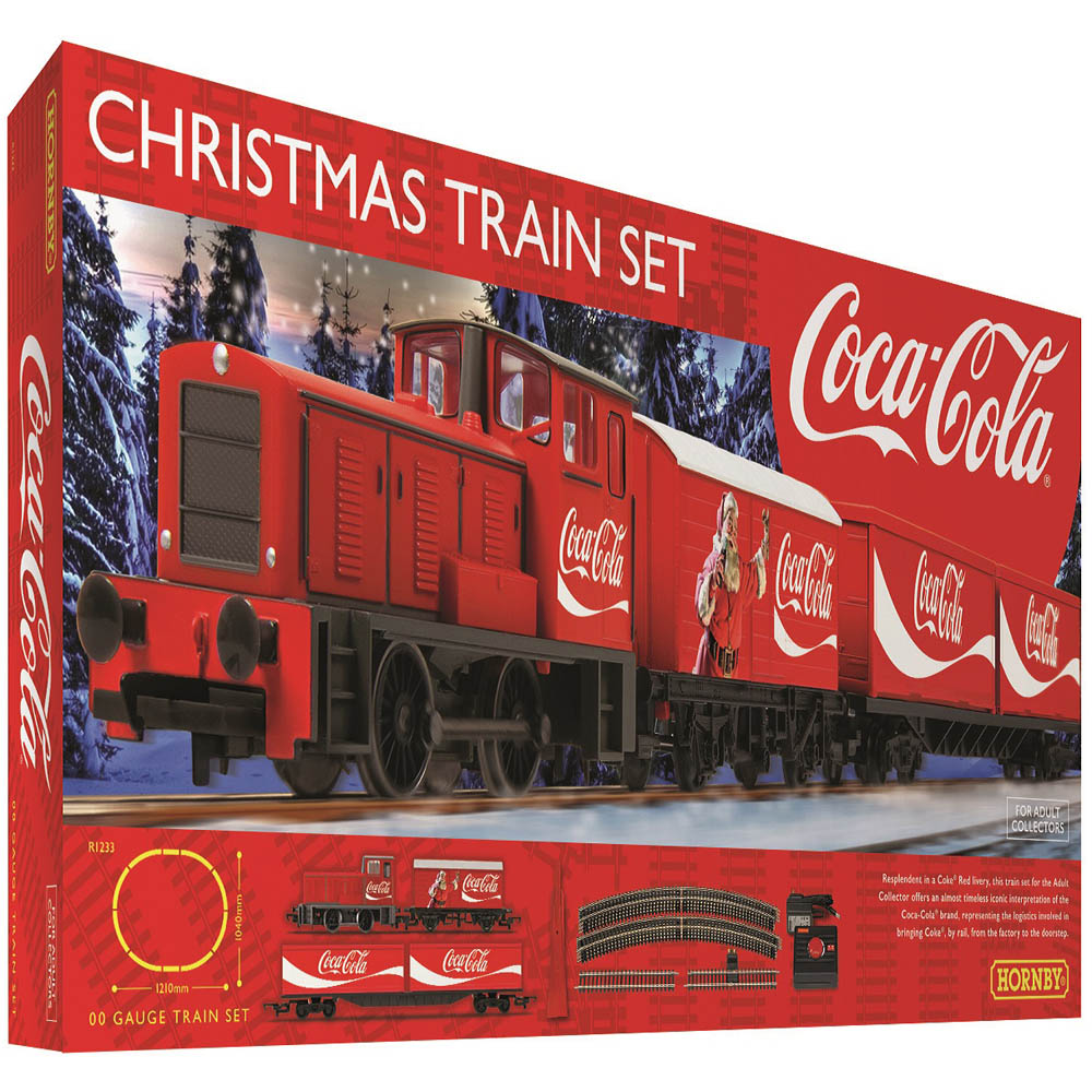 Hornby Coca Cola Christmas Train Set Image 5
