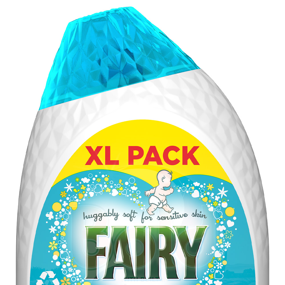 Fairy Non Bio Washing Liquid Detergent Gel 35 Washes 1.23L Image 2