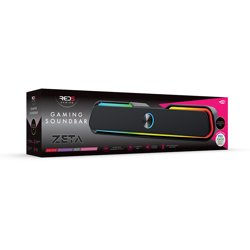 RED5 5.1 Gaming Rechargeable Soundbar Image 3