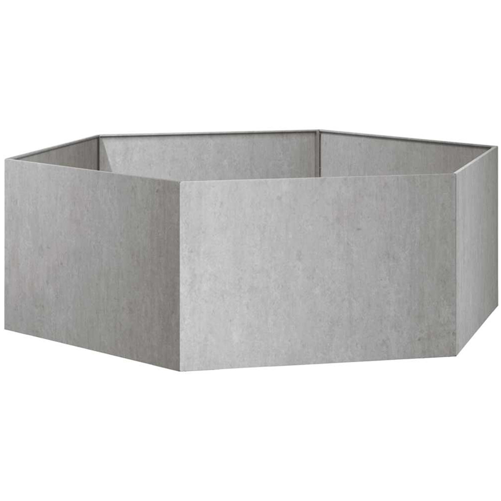 vidaXL Brown Corten Steel Garden Planter 45 x 120 x 138cm Image 4
